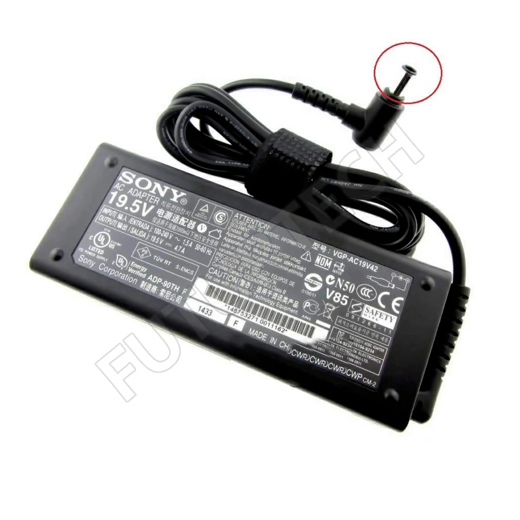 Used Adapter Sony 19v5-4a7 | Ctr Pin-90w (ORG)