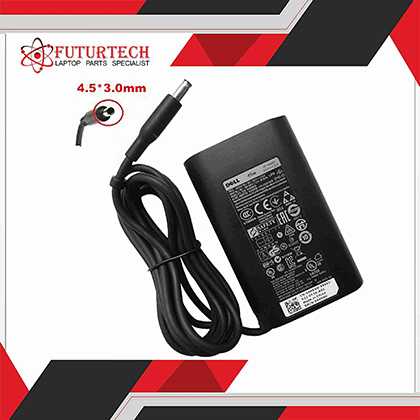 Adapter Dell 19v5 - 3a34 | C/P Pin | 65w (7.4*5.0) Capsul (ORG) DELL GOL PIN 65W