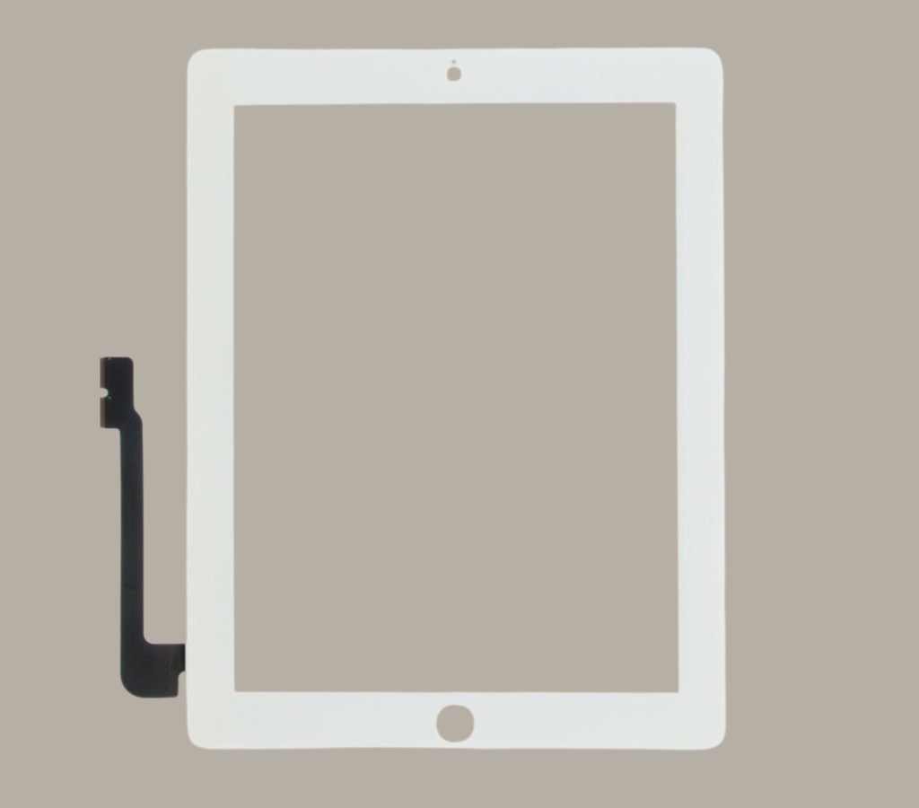 Touch Glass Apple iPad3/4 | White