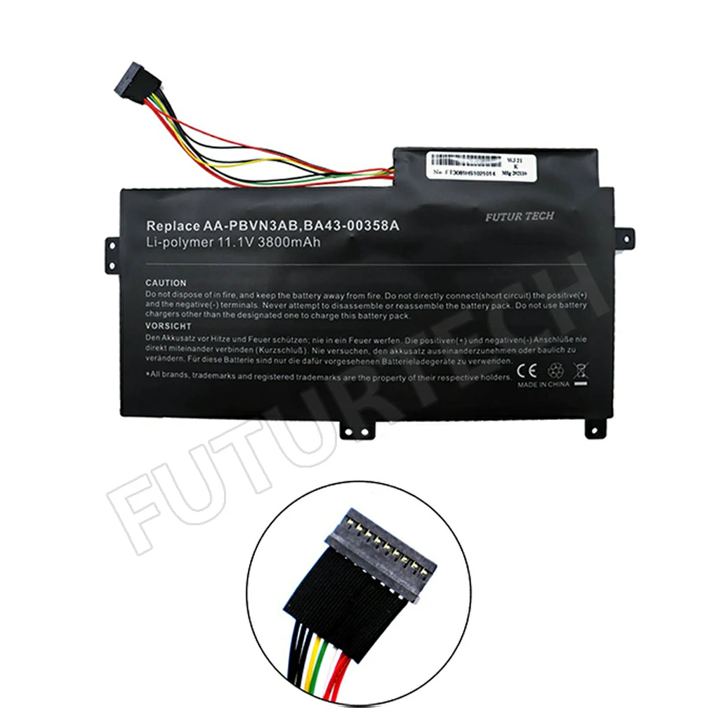 Battery Samsung Book4 Book5 NP470R5E NP450R4V AA PBVN3AB
