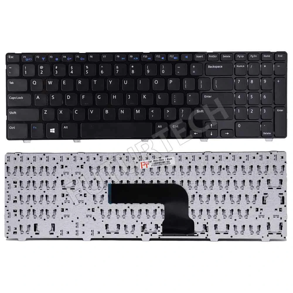 Keyboard Dell 3521 5521 E3540 Black