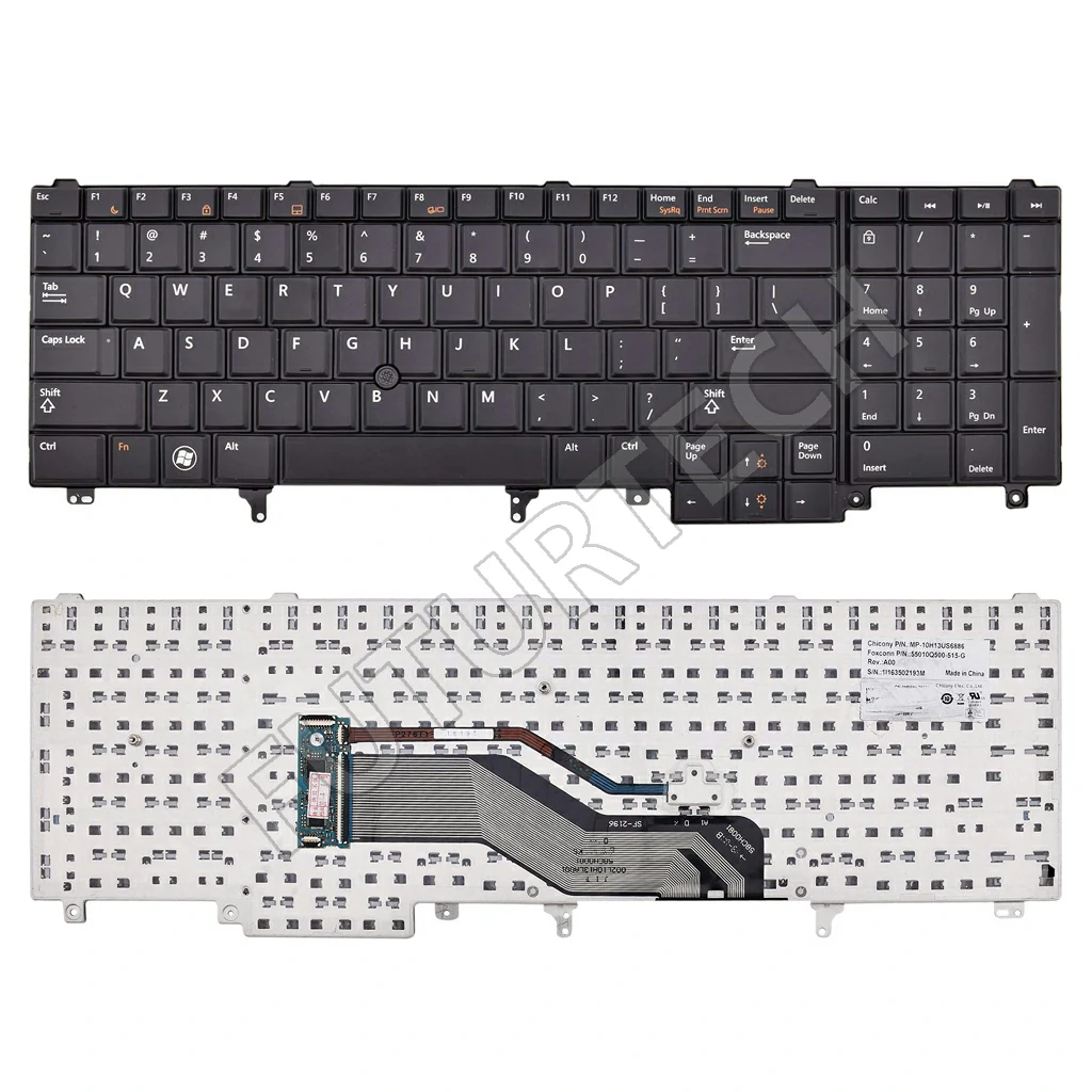 Keyboard Dell Latitude E5520 E5530 E6520 E6530