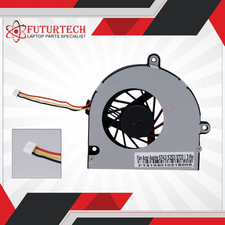 Fan Acer Aspire 5742/5253/5733/5736/5536/5538 | 3 Pin