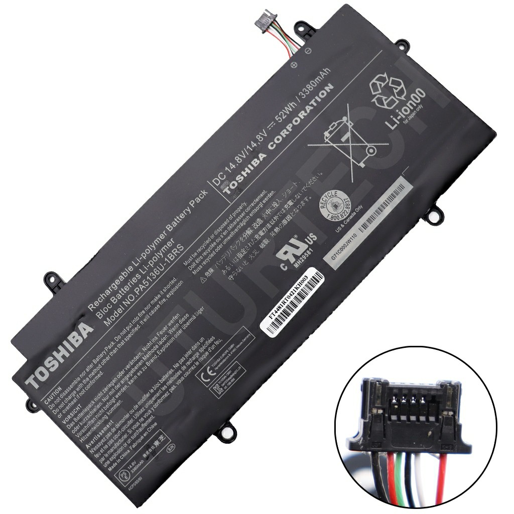 Battery Toshiba Portege Z30 A Satellite Z30T A PA5136U 1BRS ORG