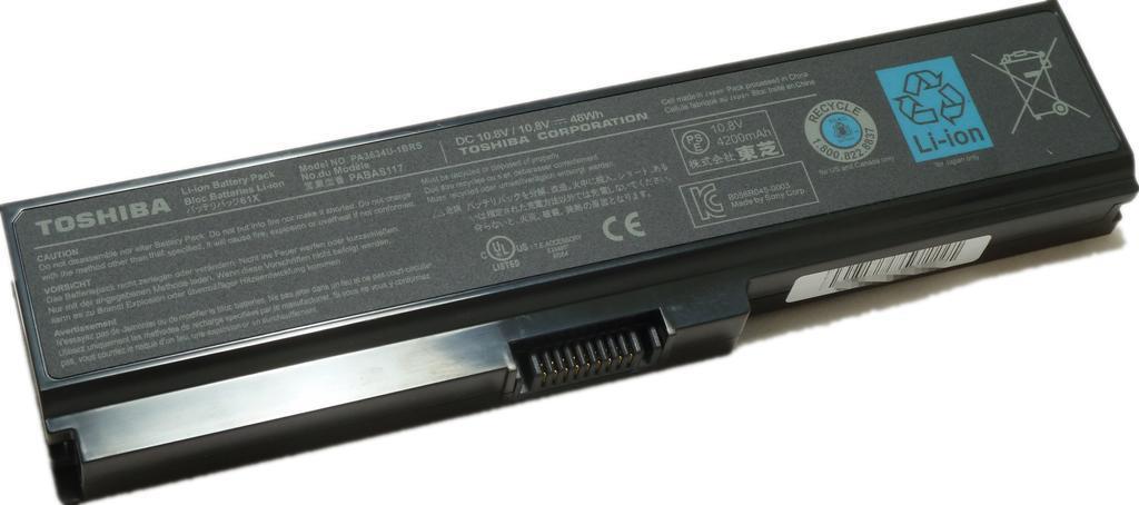 Battery Toshiba 3634 3636 6 Cell