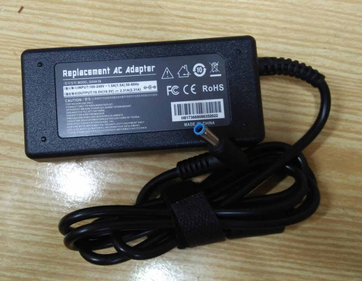 Adapter HP 19v5 - 2a3 | Blue Pin 45w (4.5*3.0)