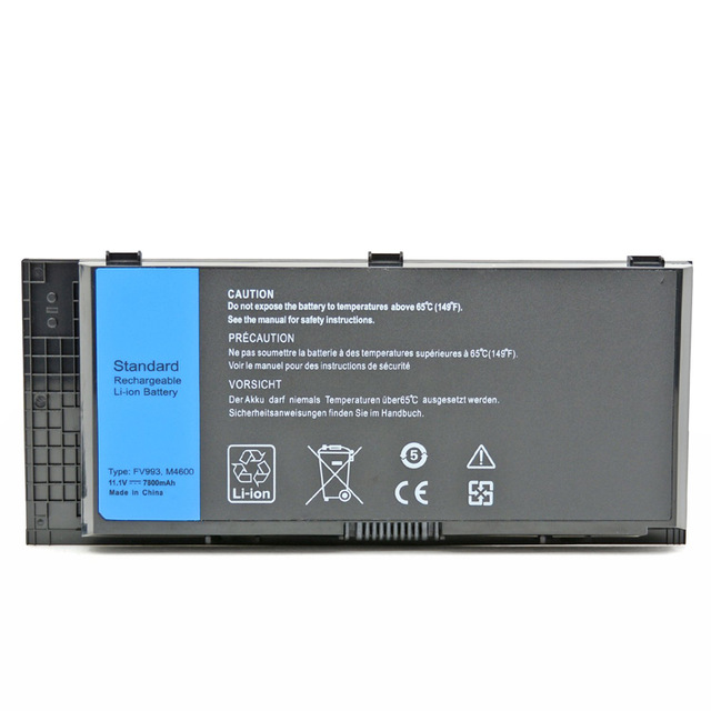 Battery Dell M4600 M6600 M4700 9 Cell 2500mAh 500 Cycle Cell