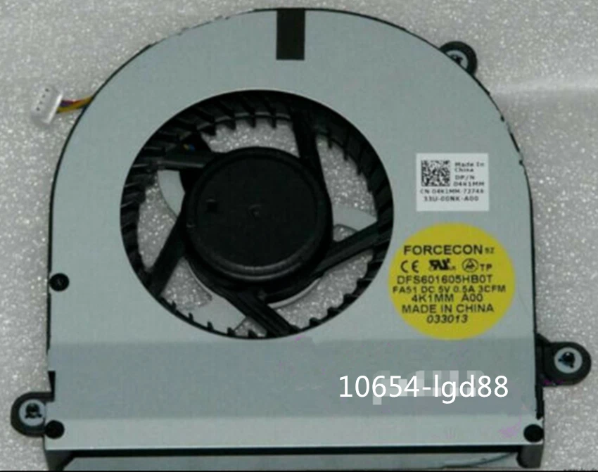 Fan Dell Alienware M17X -R3/ R4 (4K1MM) | 04 Wire (Left Side)