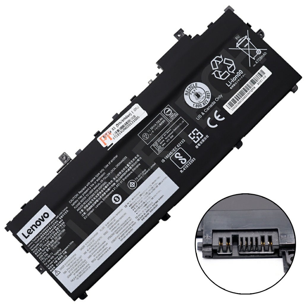 Battery Lenovo ThinkPad X1 Carbon 5th 6thGen 01AV430 01AV429 ORG
