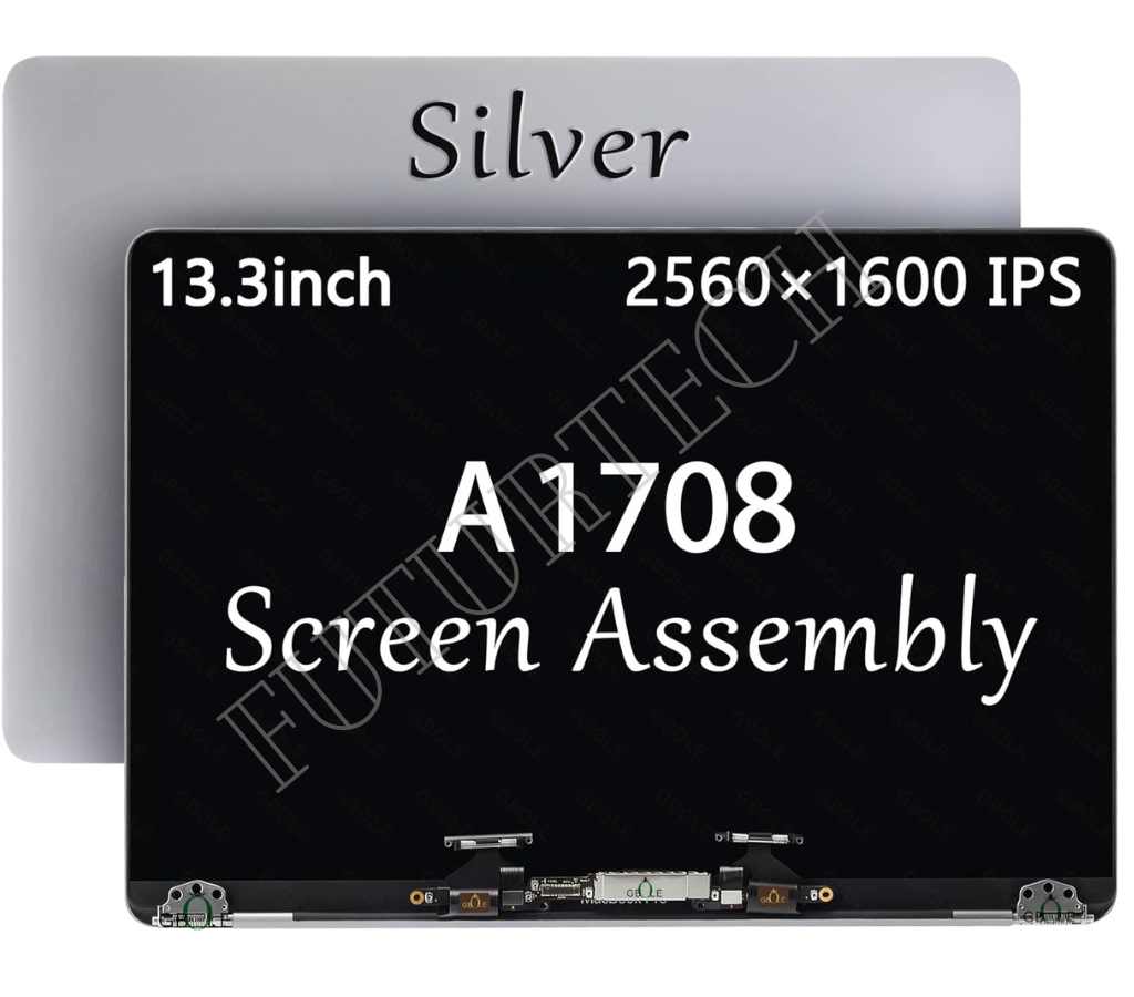 LED Apple MacBook Pro 13 A1706/A1708 Silver Full Set Assembly