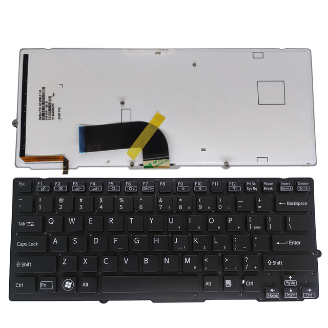 Keyboard Sony Vaio SB Internal Backlite Black