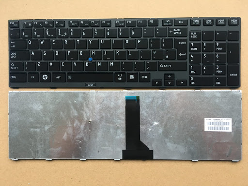 Keyboard Toshiba R850 Black