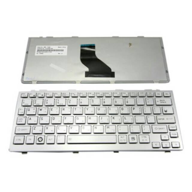 Keyboard Toshiba Nb200 Nb205 Nb300 NB305 T210 T215 Silver US