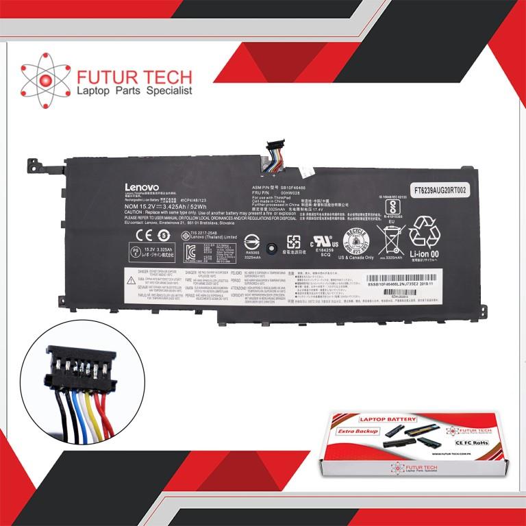 Battery Lenovo ThinkPad X1 Carbon 4th Gen X1 Yoga 1st 2nd Gen 00HW028 00HW029 01AV438