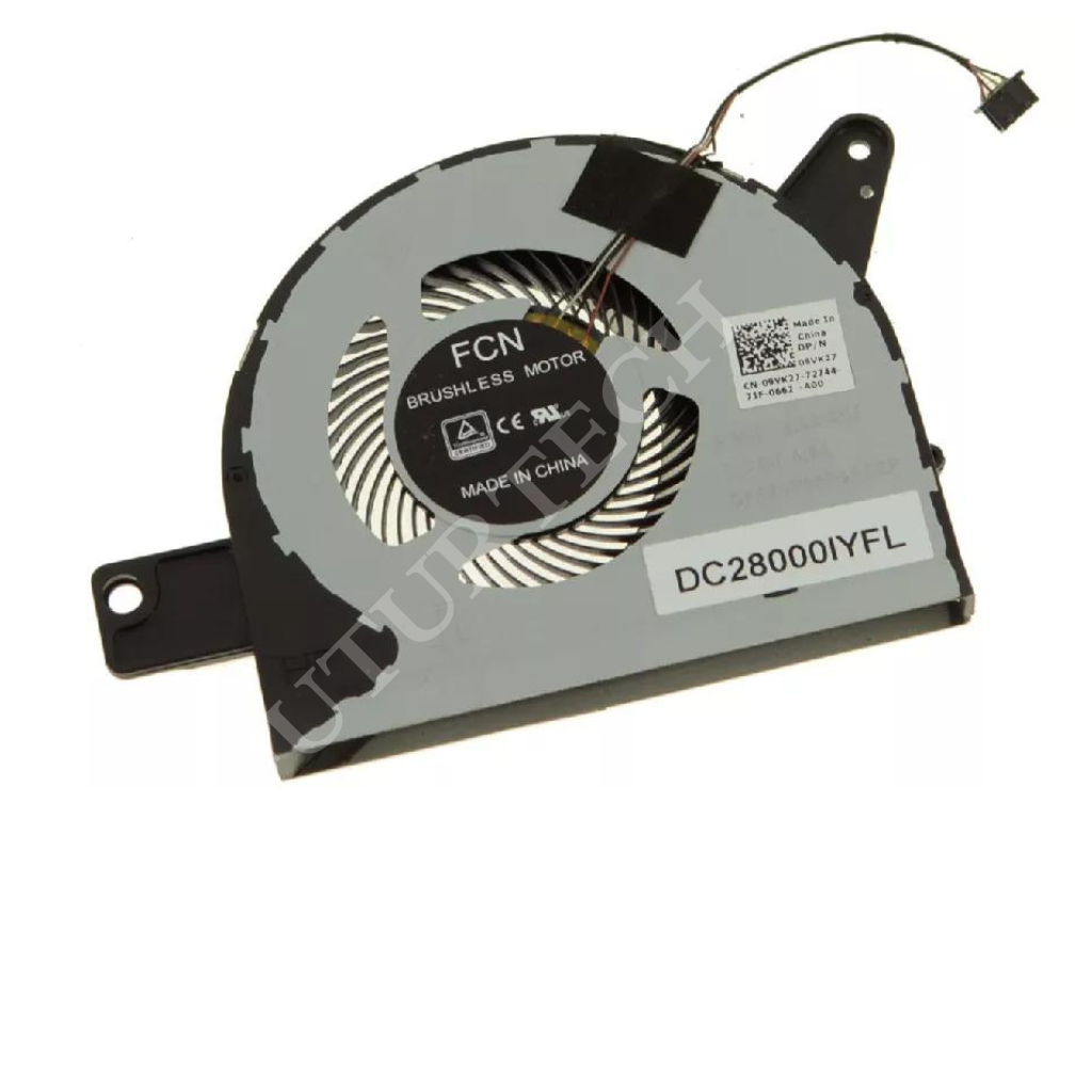 Fan Dell Latitude E5580/E5590 U-Type CPU (9VK27) | 4 Wire