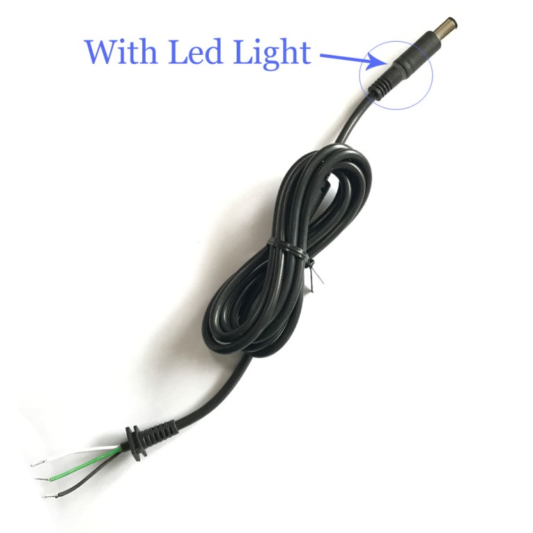 Cable Adapter Dell | Center Pin (7.4 * 5.0) Led Indicator