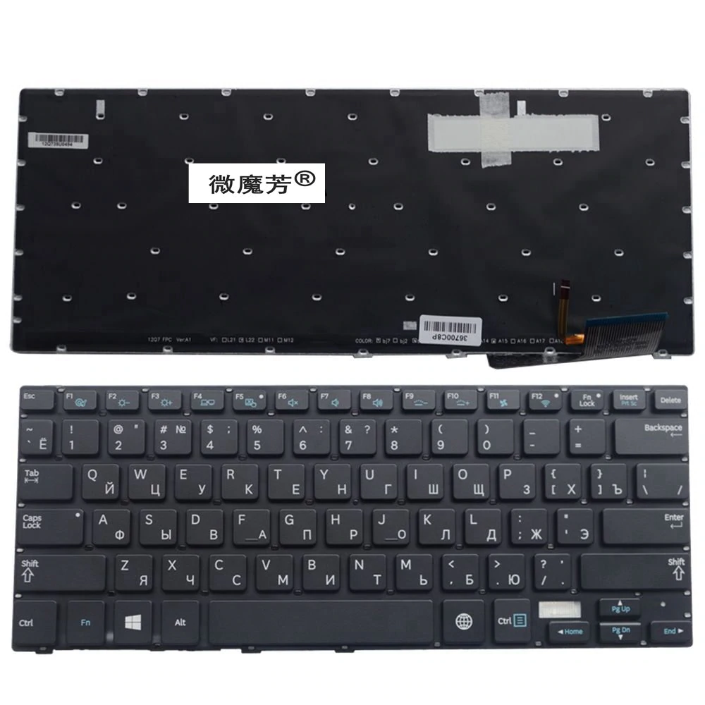Keyboard Samsung 730U3E NP740U3E 740U3E NP730U3E Backlite