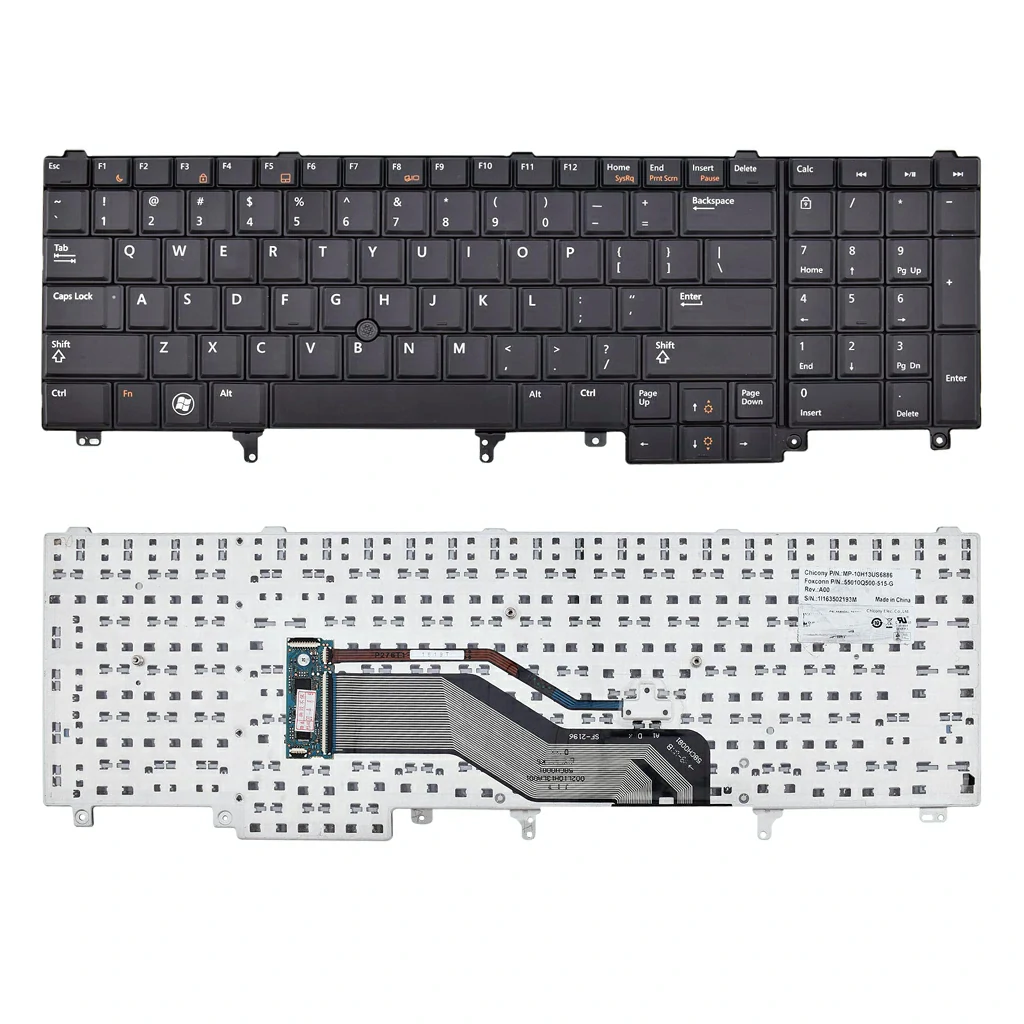 Keyboard Dell Latitude Pulled E5520 E5530 E6520 E6530