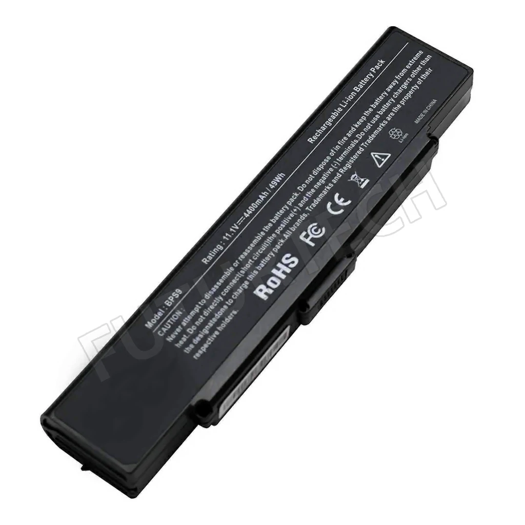 Battery P.C Sony Vaio BPS9 Black 6 Cell