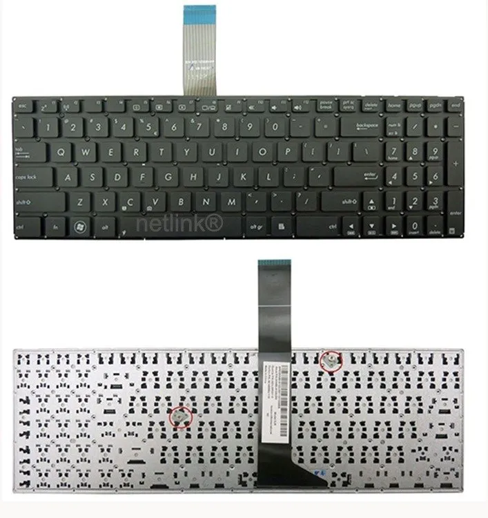 Keyboard Asus X501 Internal 6987 Black US ORG