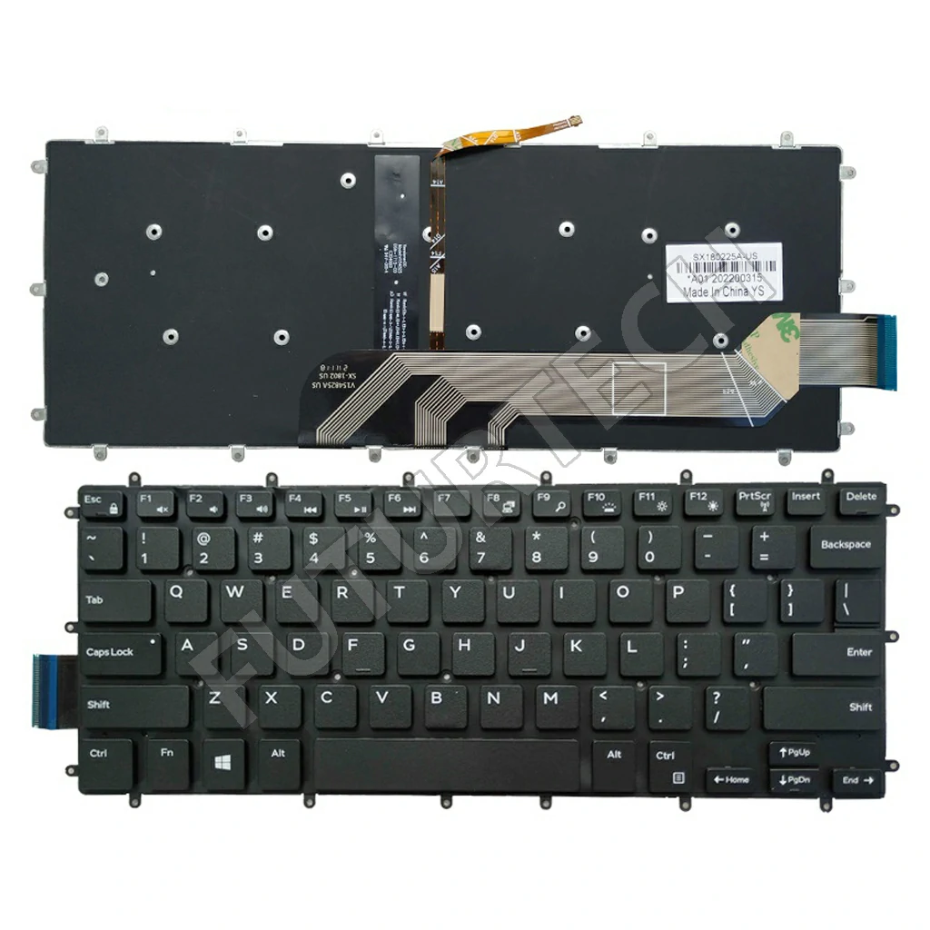 Keyboard Dell Inspiron 14-N7460 5368 5378 5379 3490 7004 Backlite