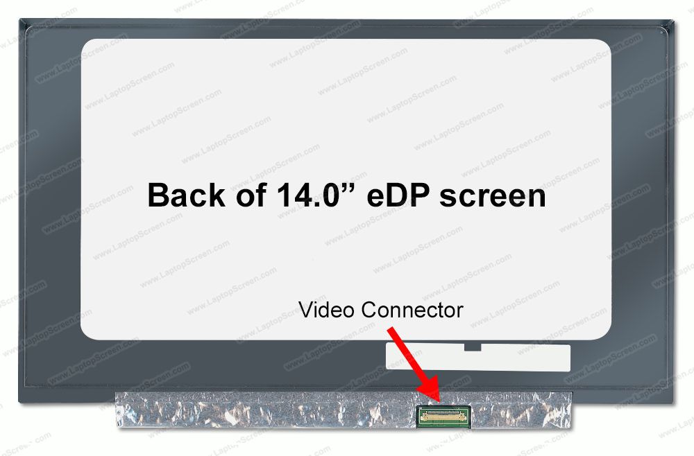 LED 14.0 Matte HD | 30 PIN (Without Fitting/Borderless)