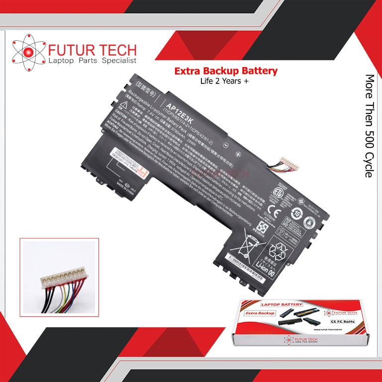 Battery Acer Aspire S7 191 AP12E3K ORG