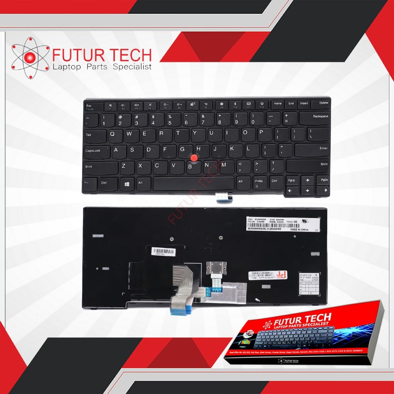 Keyboard Lenovo E470 E475 Pointer ORG