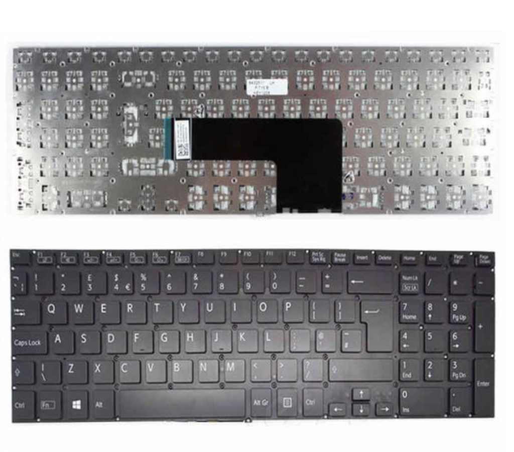 Keyboard Sony Vaio SVF15 Backlite Black UK
