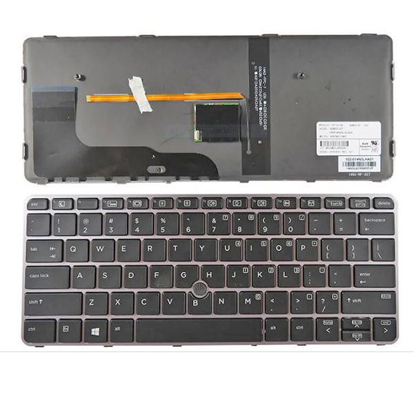 Keyboard HP EliteBook 820-G3 820-G4 Pointer Backlite Black ORG