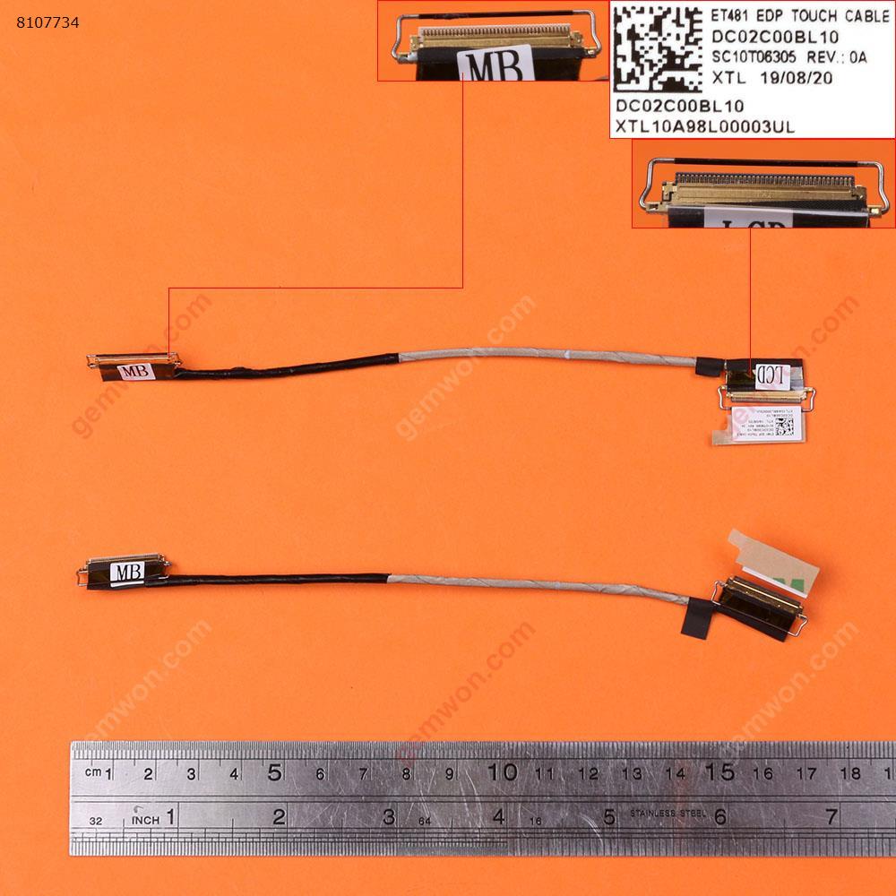Cable Lenovo ThinkPad T480s (FHD) | (DC02C00BL10) 40 PIN Narrow (Touch) (Insert)