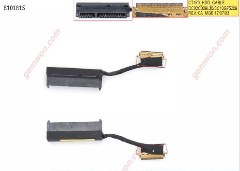 HDD Connector Lenovo ThinkPad T470/T470P/A475/T480/T480P | DC02C009L30
