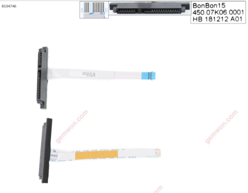 HDD Connector Hp Envy X360 M6-AR/15Z-AR/15-AQ/M6-AQ/15T-AQ | 12 Pin (450.07K06.0001)