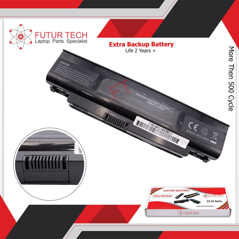 Battery P.C Dell Inspiron n1120 m101 6 Cell Black