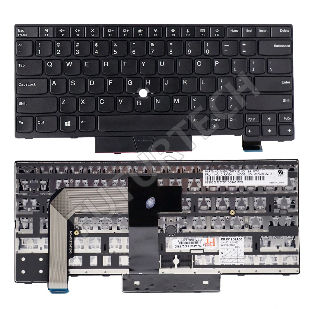 Keyboard Lenovo Thinkpad T470 T480