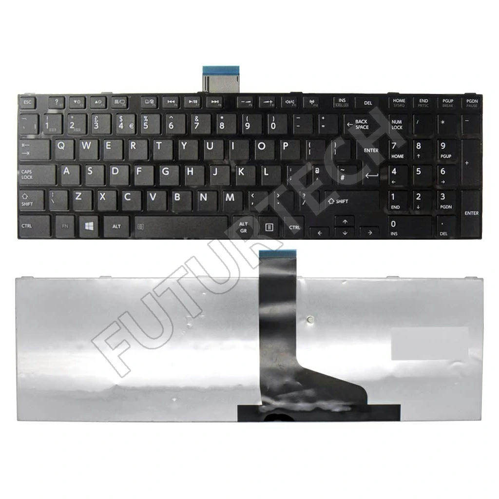 Keyboard Toshiba Satellite L855 L850 Black Frame