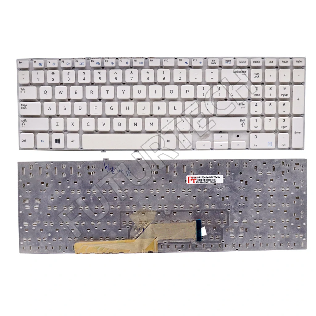 Keyboard Samsung NP275e5e NP270e5e White