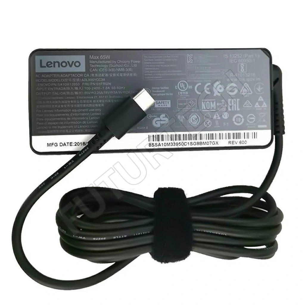 Adapter Lenovo Type C | COPY | 65W ---