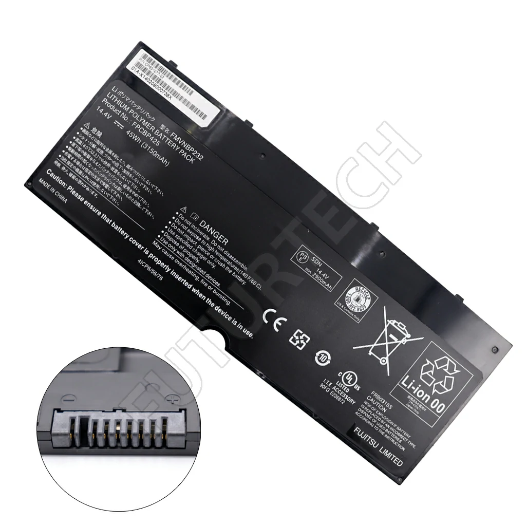 Battery Fujitsu LifeBook T904 T935 U745 FPCBP425 ORG