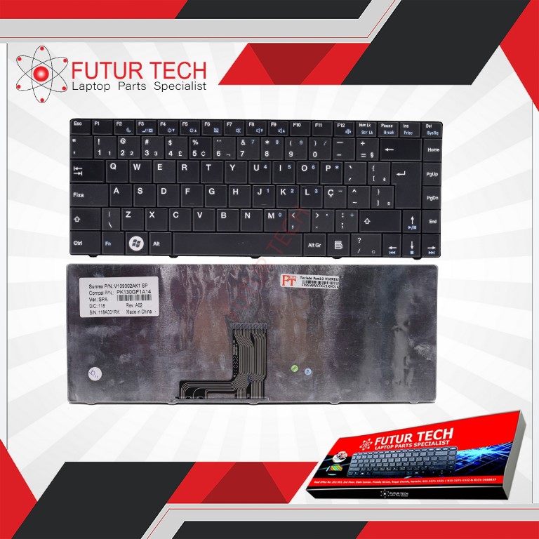 Keyboard Teclado Pcm10 V109302ak1