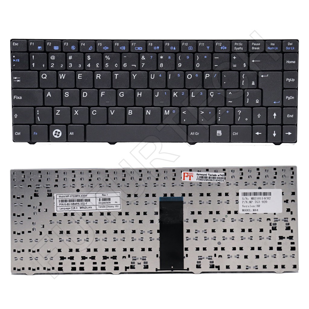 Keyboard Teclado w7425
