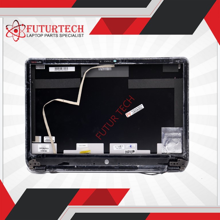 Top Cover HP Envy DV6-7000 | AB (Black) (Cable/Hinges/Camera/Front Bezzel Speaker)