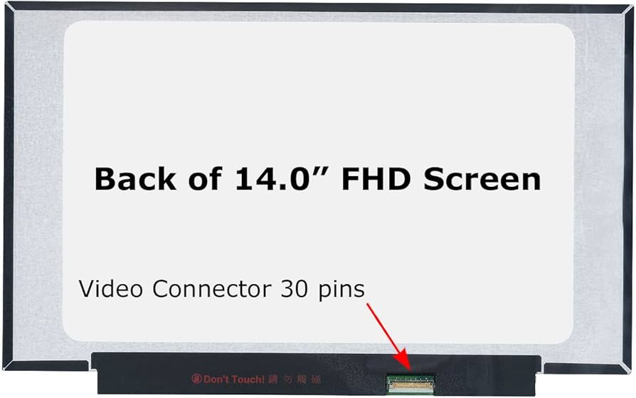 LED 14.0 Matte FHD | 30 PIN (IPS) (B140HAN04.0) Edgeless border less 840-g5 R