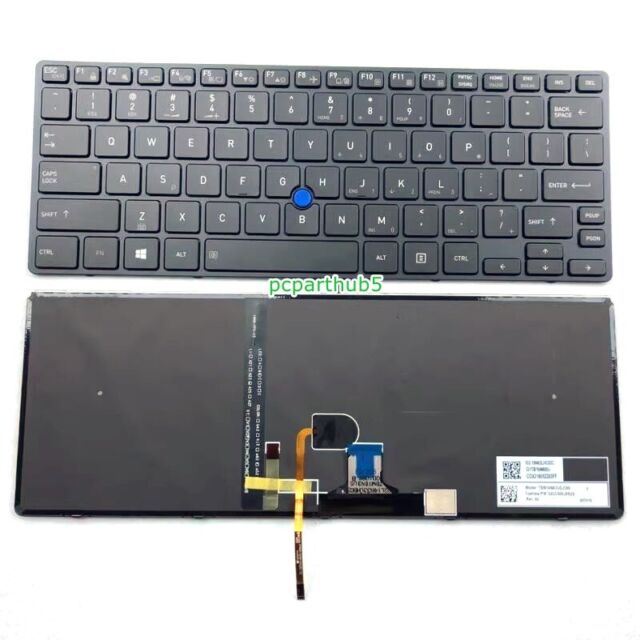 Keyboard Toshiba Tecra X40-D Portege X30-D Middle Cable Backlite Black