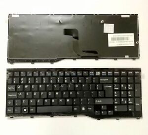 Keyboard Fujitsu AH552 AH45 A552 Black Frame