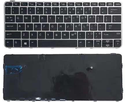 Keyboard HP EliteBook 820-G3 820-G4 Silver Frame